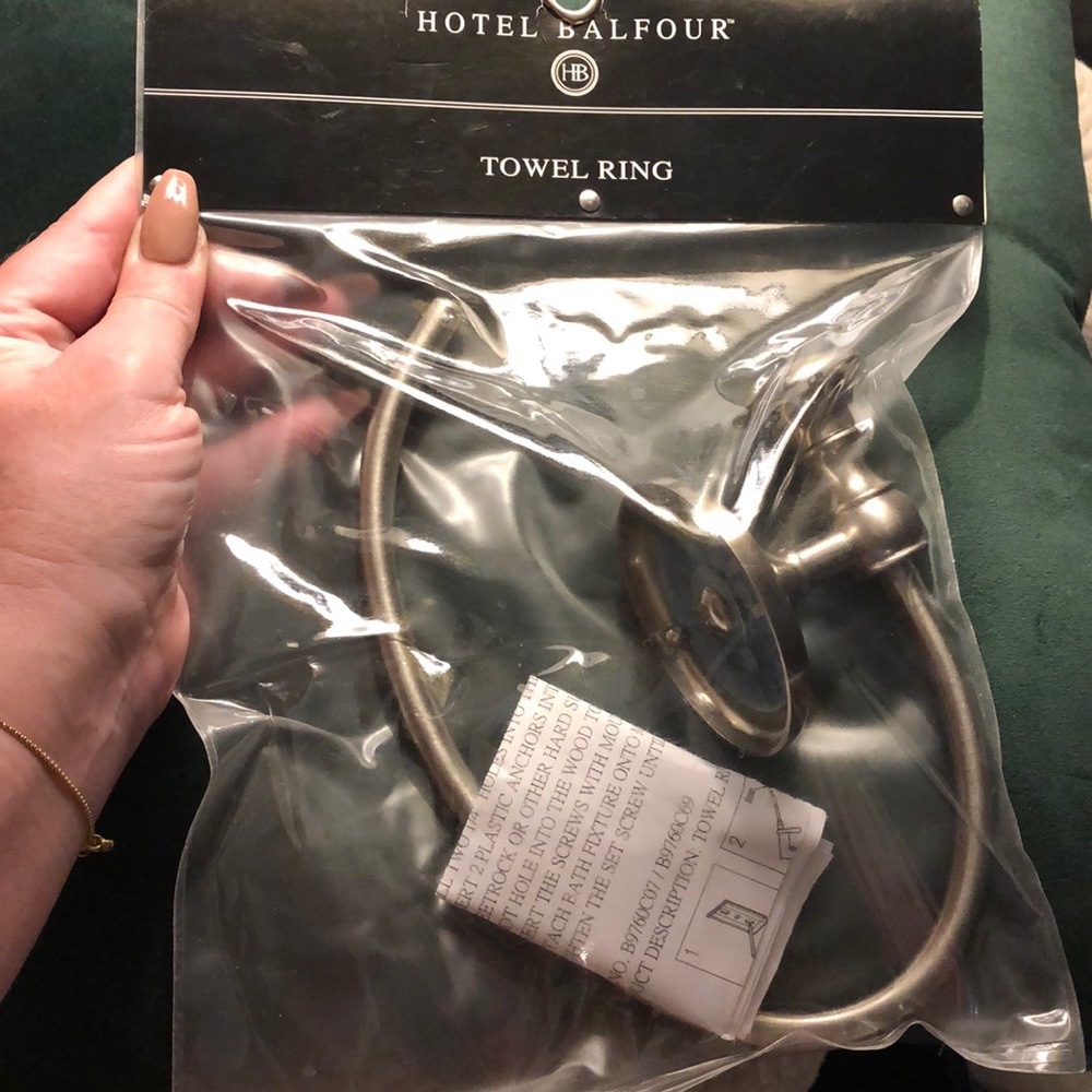 Crescent Moon Fashion/Towel Ring